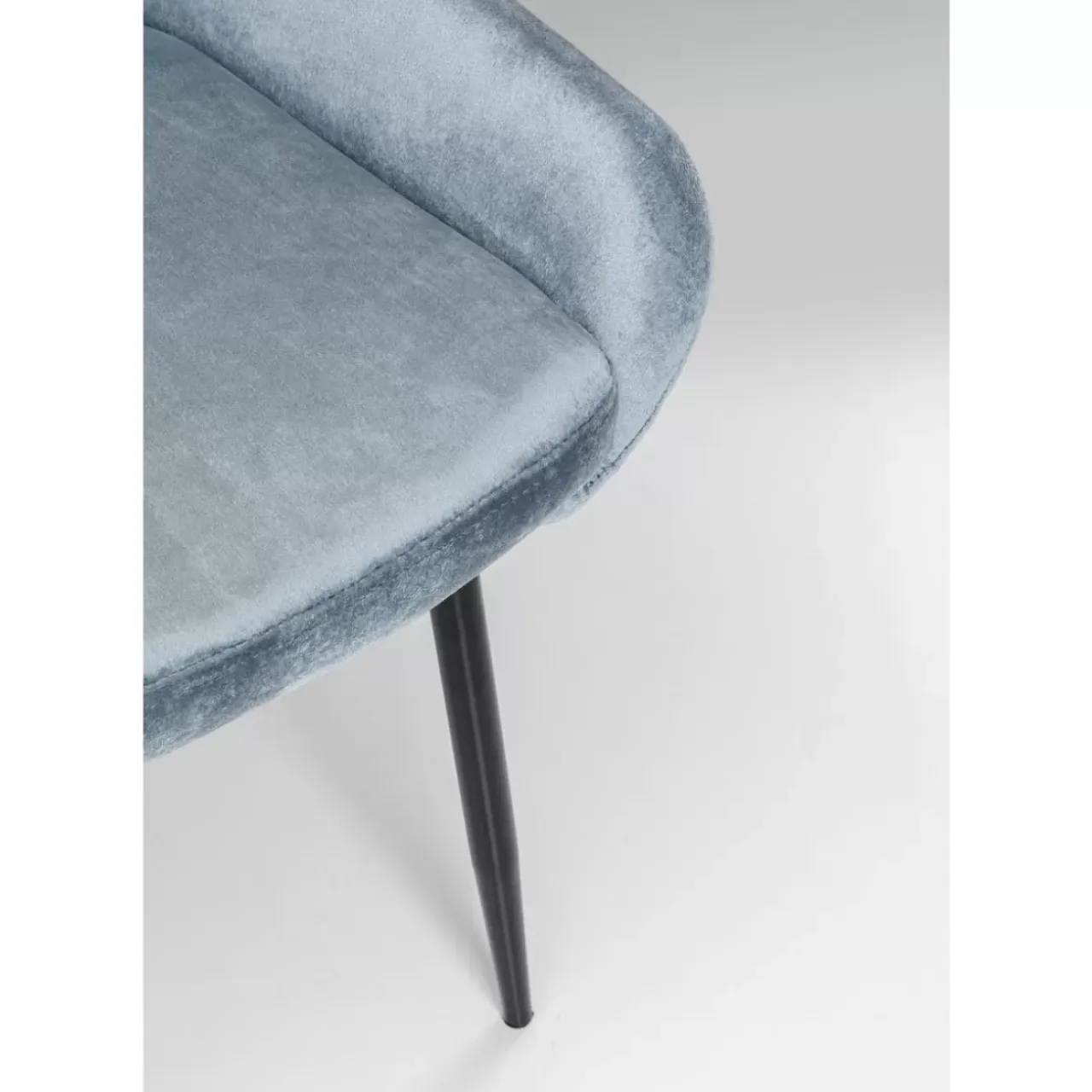 Stühle-KARE Design Stuhl East Side Silbergrau Xl
