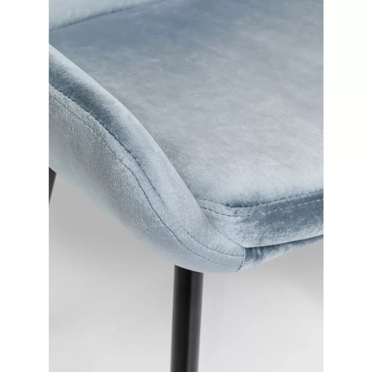 Stühle-KARE Design Stuhl East Side Silbergrau Xl