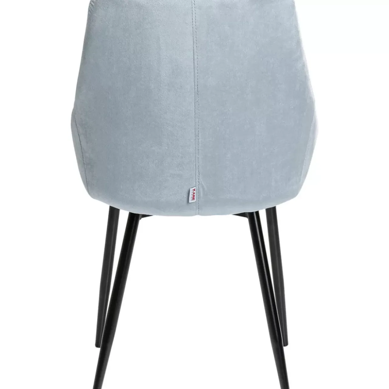 Stühle-KARE Design Stuhl East Side Silbergrau Xl