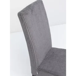 Stühle-KARE Design Stuhl Econo Cord Grau