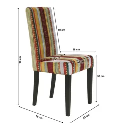 Stühle-KARE Design Stuhl Econo Very British