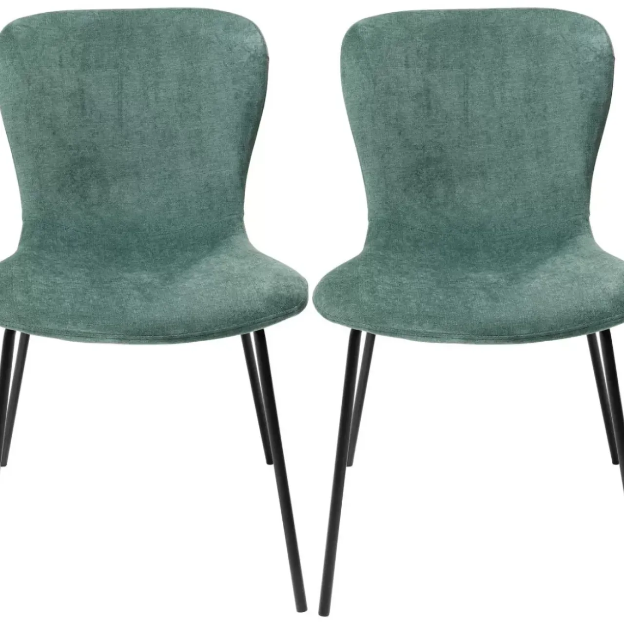 Stühle-KARE Design Stuhl Frida Grun (2/Set)