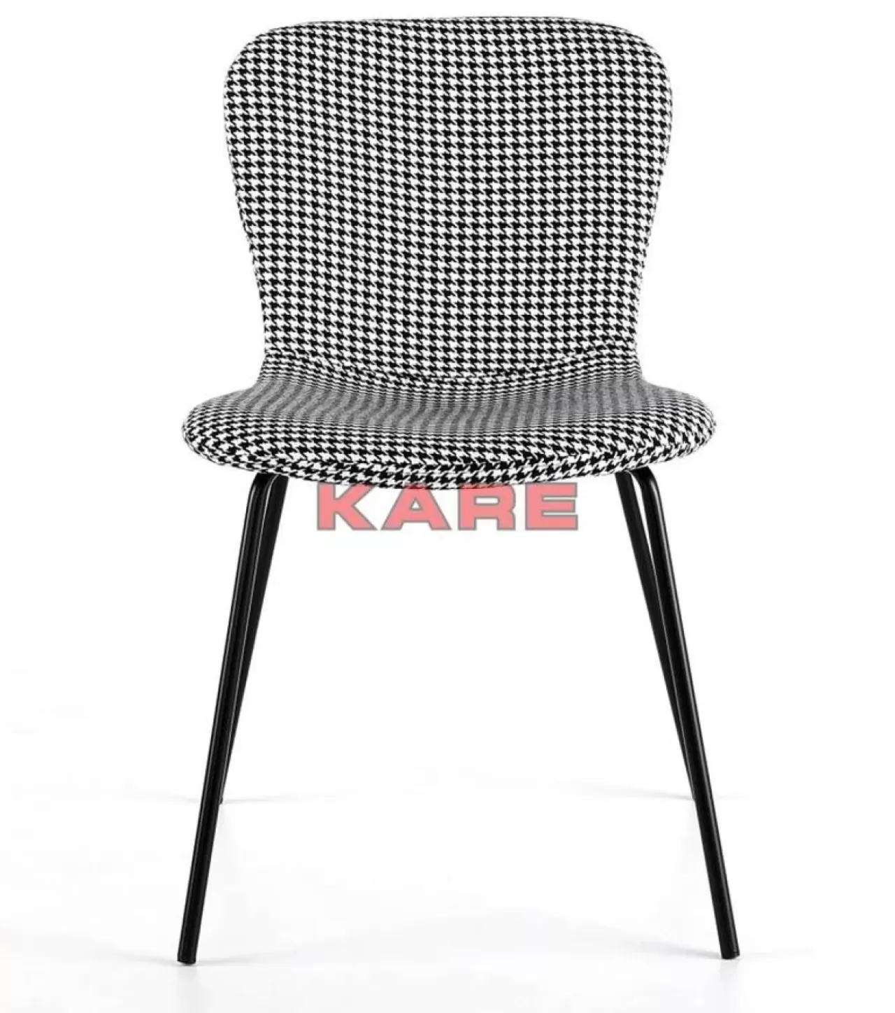 Stühle-KARE Design Stuhl Frida Schwarz Und Weiss (2/Set)