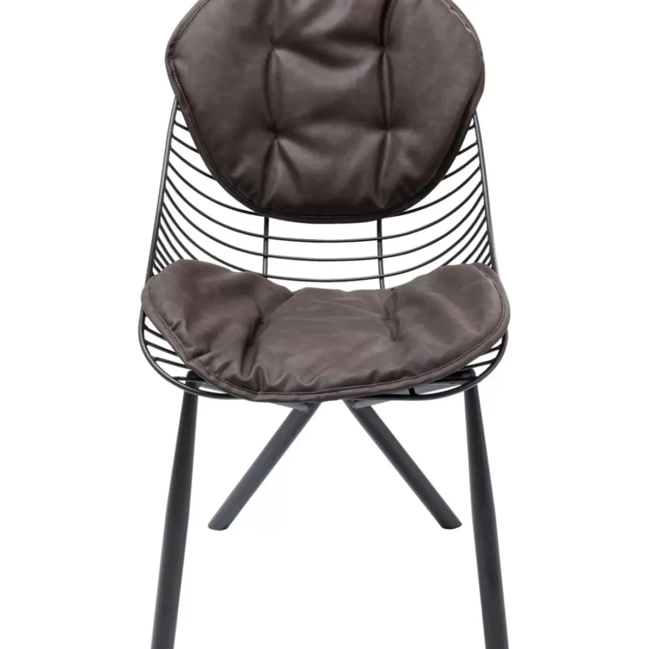 Stühle-KARE Design Stuhl Fynn Braun
