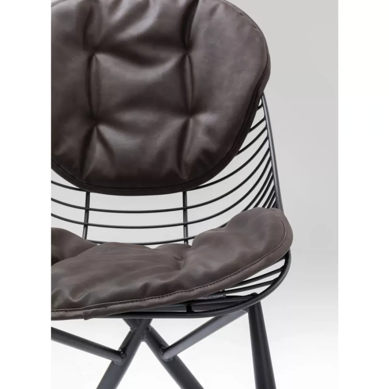 Stühle-KARE Design Stuhl Fynn Braun