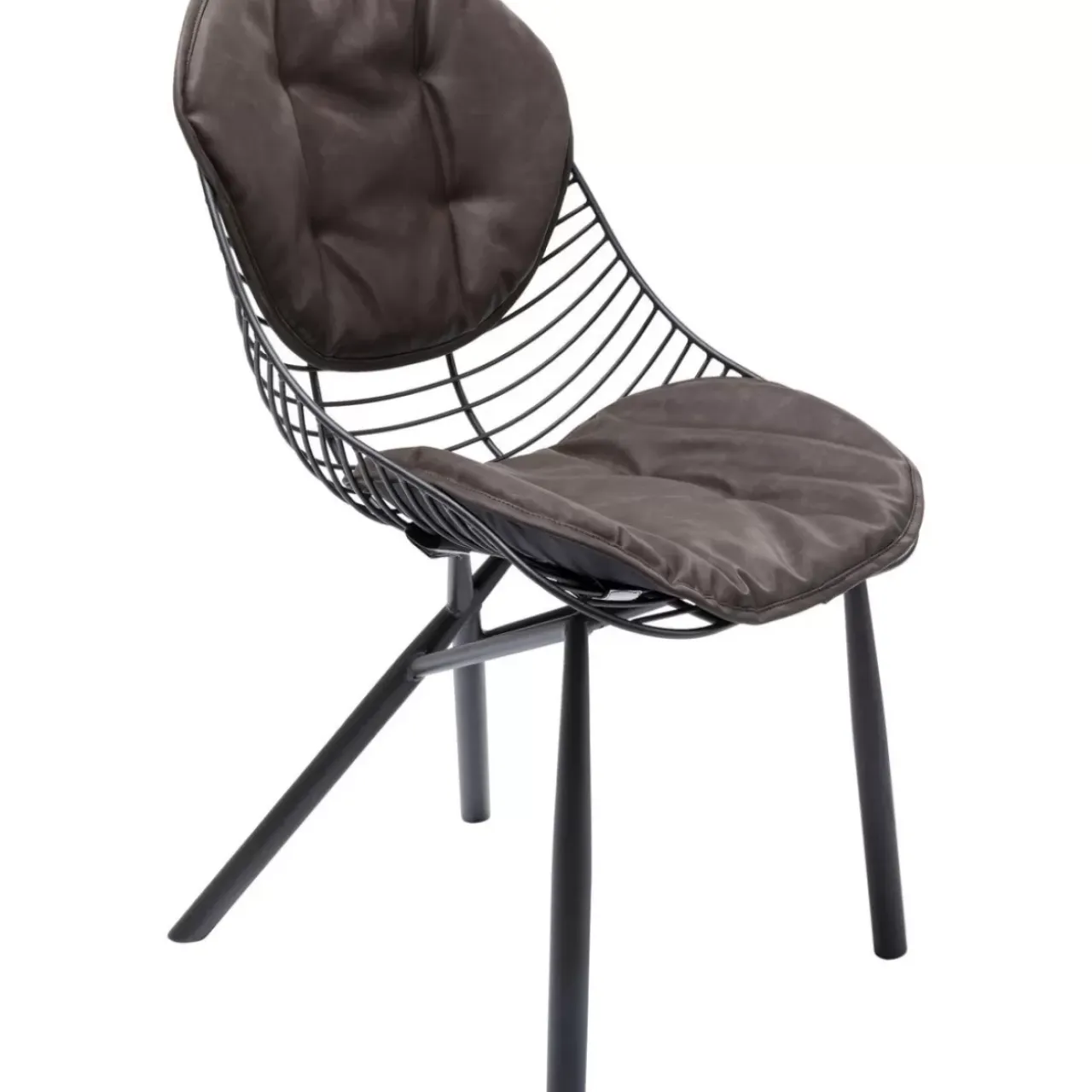 Stühle-KARE Design Stuhl Fynn Braun