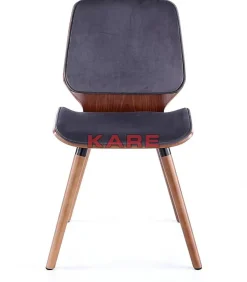 Stühle-KARE Design Stuhl Gigi Grau