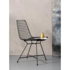 Stühle-KARE Design Stuhl Grid Schwarz