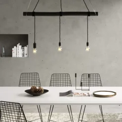 Stühle-KARE Design Stuhl Grid Schwarz