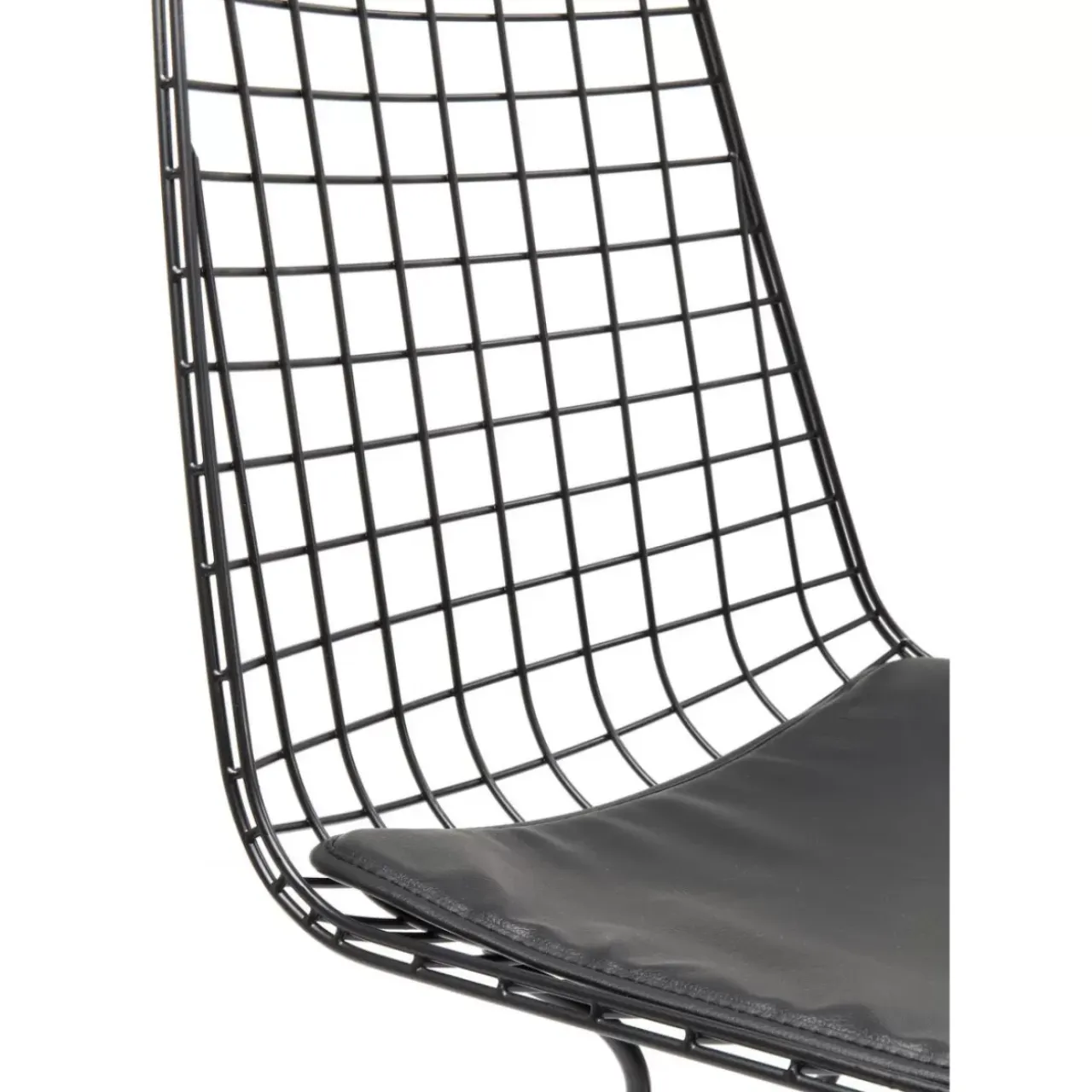 Stühle-KARE Design Stuhl Grid Schwarz