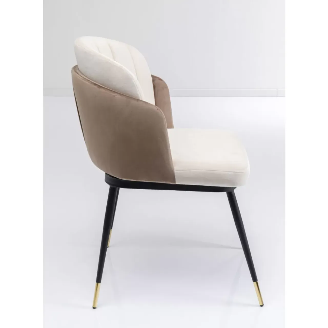 Stühle-KARE Design Stuhl Hojas Beige