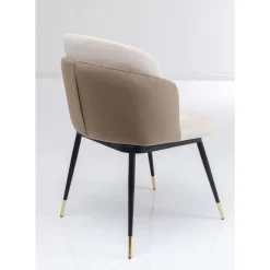 Stühle-KARE Design Stuhl Hojas Beige