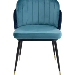 Stühle-KARE Design Stuhl Hojas Blau
