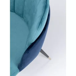 Stühle-KARE Design Stuhl Hojas Blau
