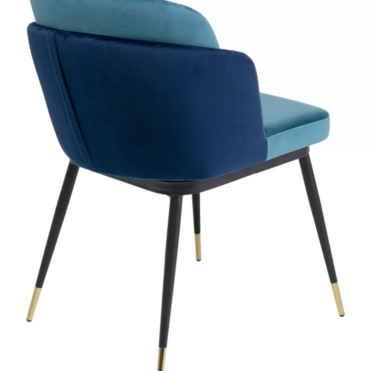 Stühle-KARE Design Stuhl Hojas Blau