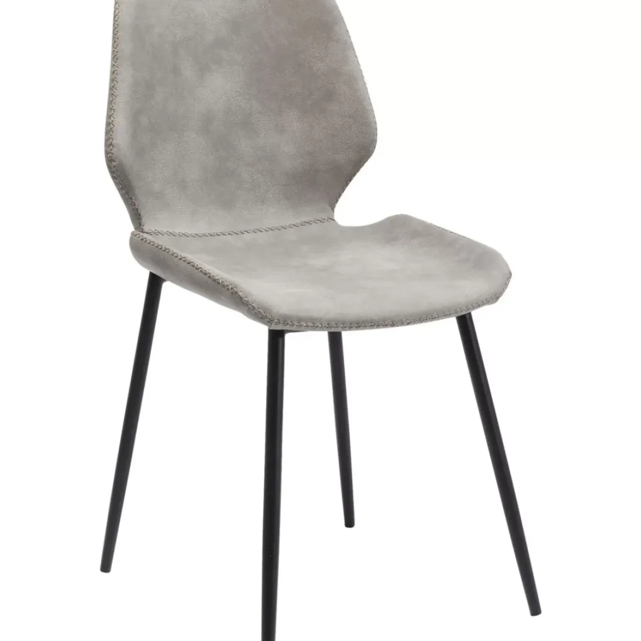 Stühle-KARE Design Stuhl Honey Moon Grau