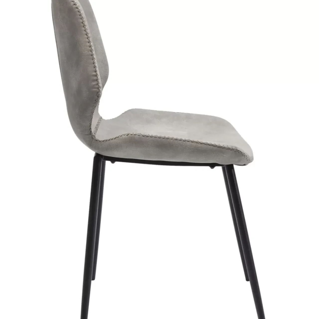 Stühle-KARE Design Stuhl Honey Moon Grau