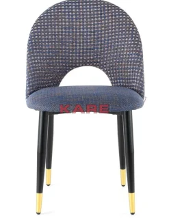 Stühle-KARE Design Stuhl Hudson Blau