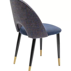 Stühle-KARE Design Stuhl Hudson Blau