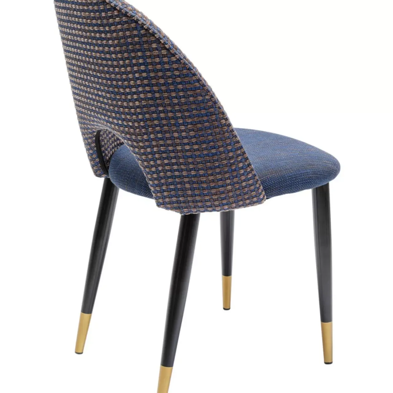 Stühle-KARE Design Stuhl Hudson Blau