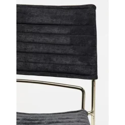 Stühle-KARE Design Stuhl Hugo Schwarz Gold