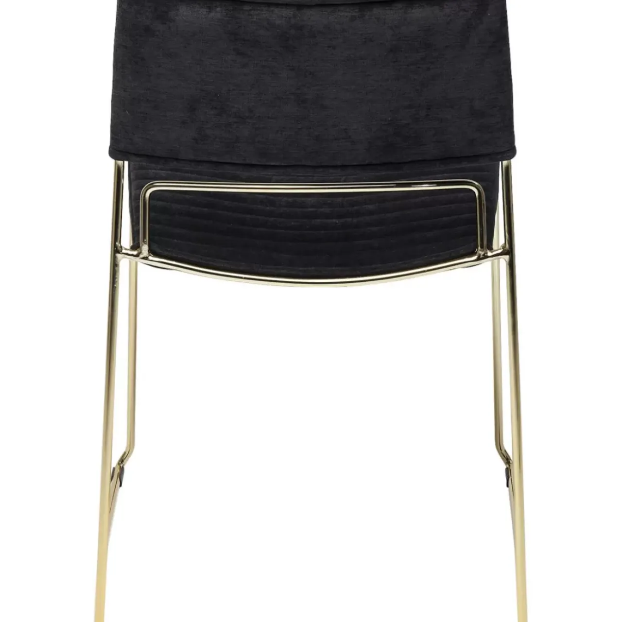 Stühle-KARE Design Stuhl Hugo Schwarz Gold