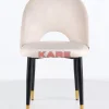 Stühle-KARE Design Stuhl Iris Velvet Beige