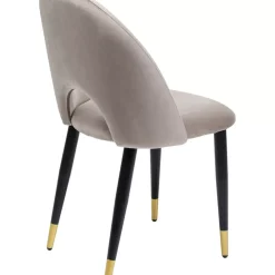 Stühle-KARE Design Stuhl Iris Velvet Beige