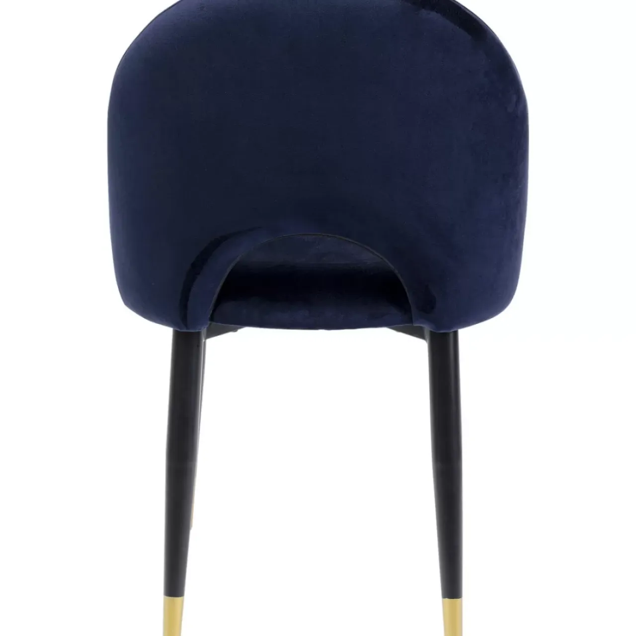 Stühle-KARE Design Stuhl Iris Velvet Blau (2/Set)