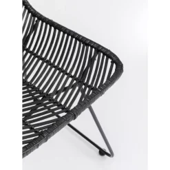 Stühle-KARE Design Stuhl Ko Lanta Schwarz