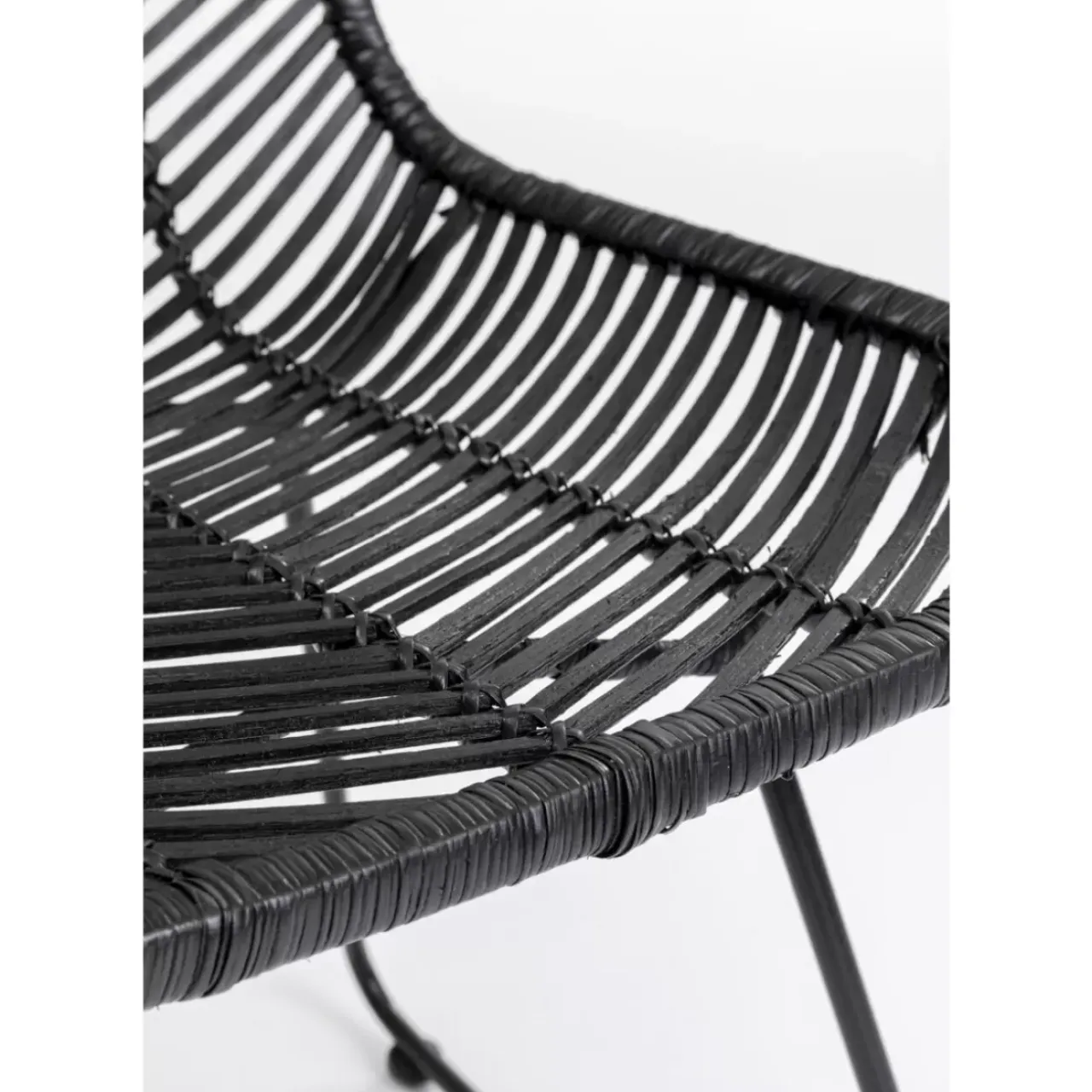 Stühle-KARE Design Stuhl Ko Lanta Schwarz