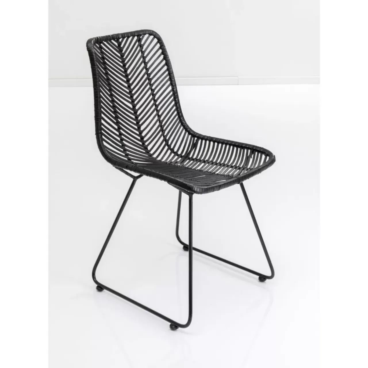 Stühle-KARE Design Stuhl Ko Lanta Schwarz