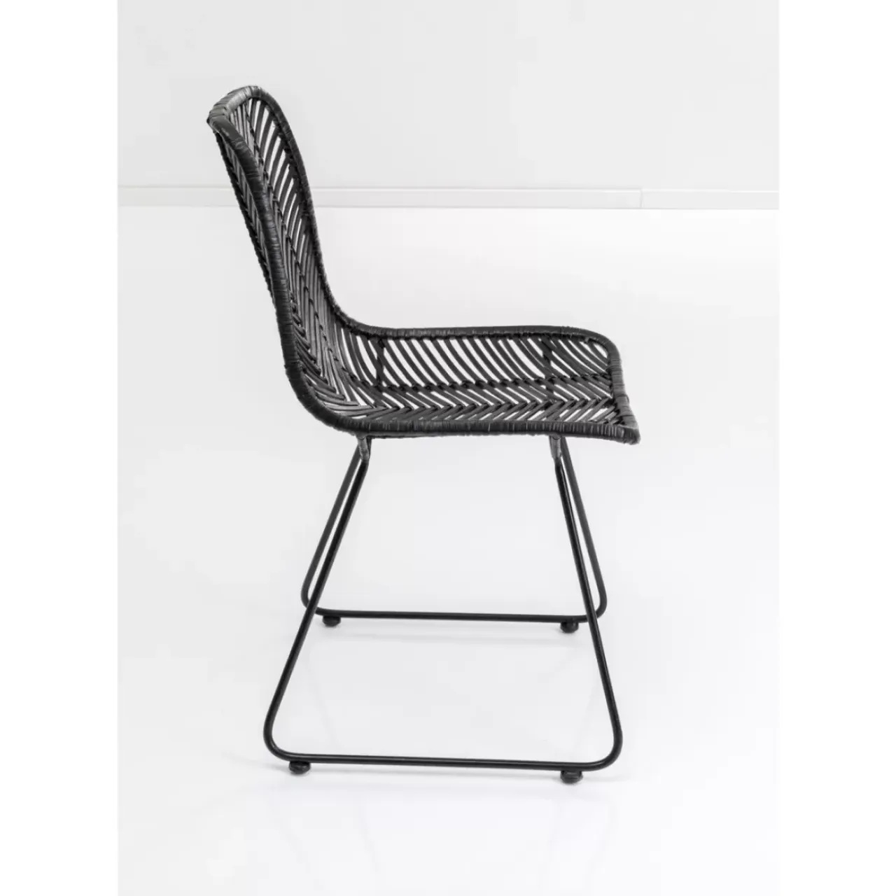 Stühle-KARE Design Stuhl Ko Lanta Schwarz