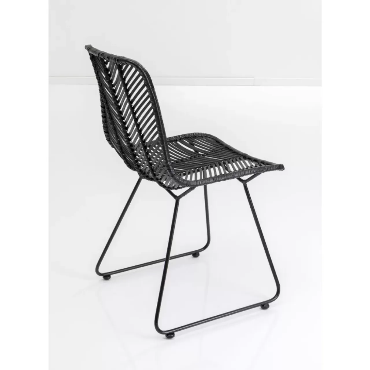 Stühle-KARE Design Stuhl Ko Lanta Schwarz