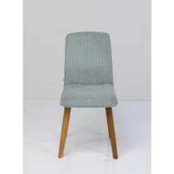 Stühle-KARE Design Stuhl Lara Cord Blau