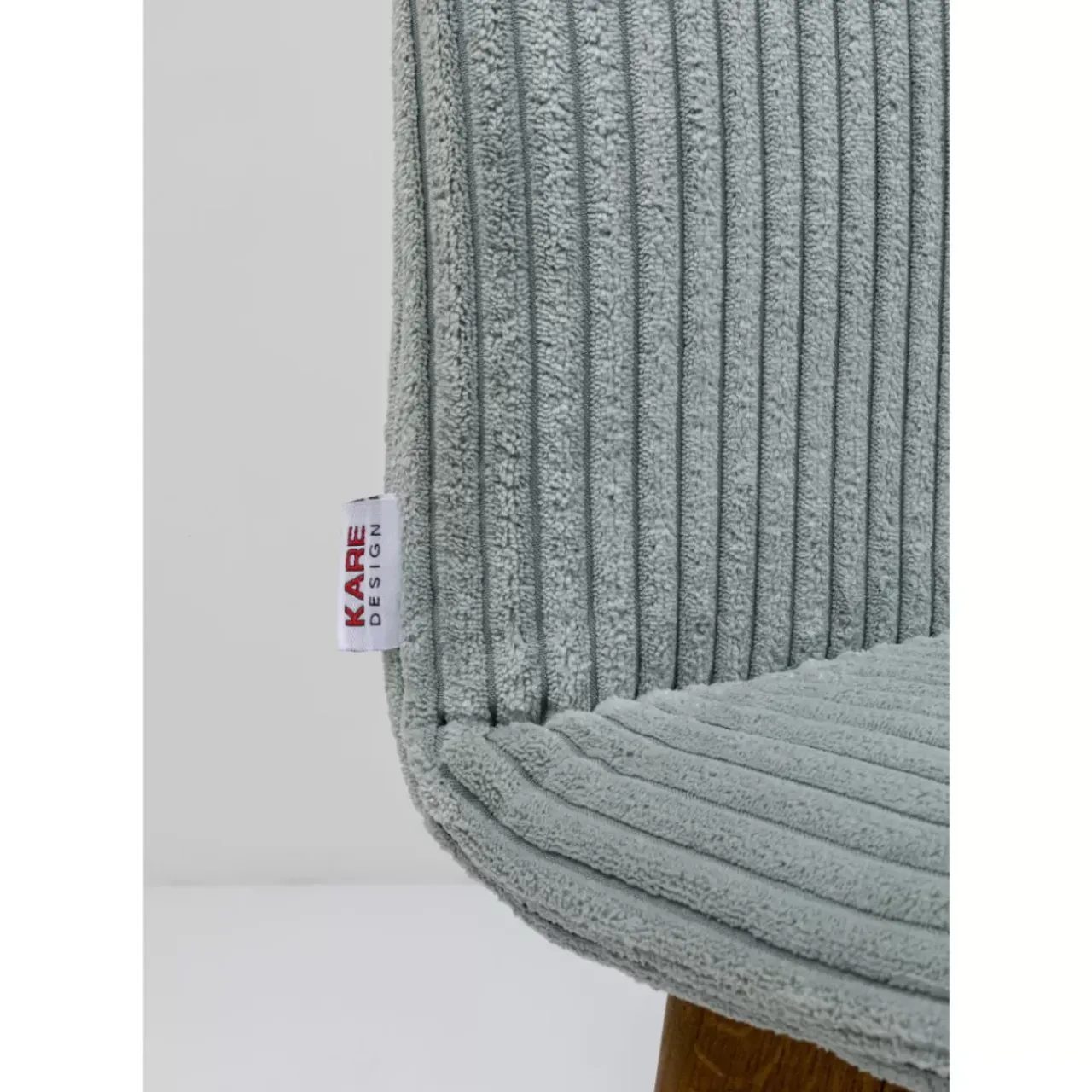Stühle-KARE Design Stuhl Lara Cord Blau