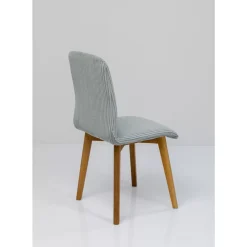 Stühle-KARE Design Stuhl Lara Cord Blau