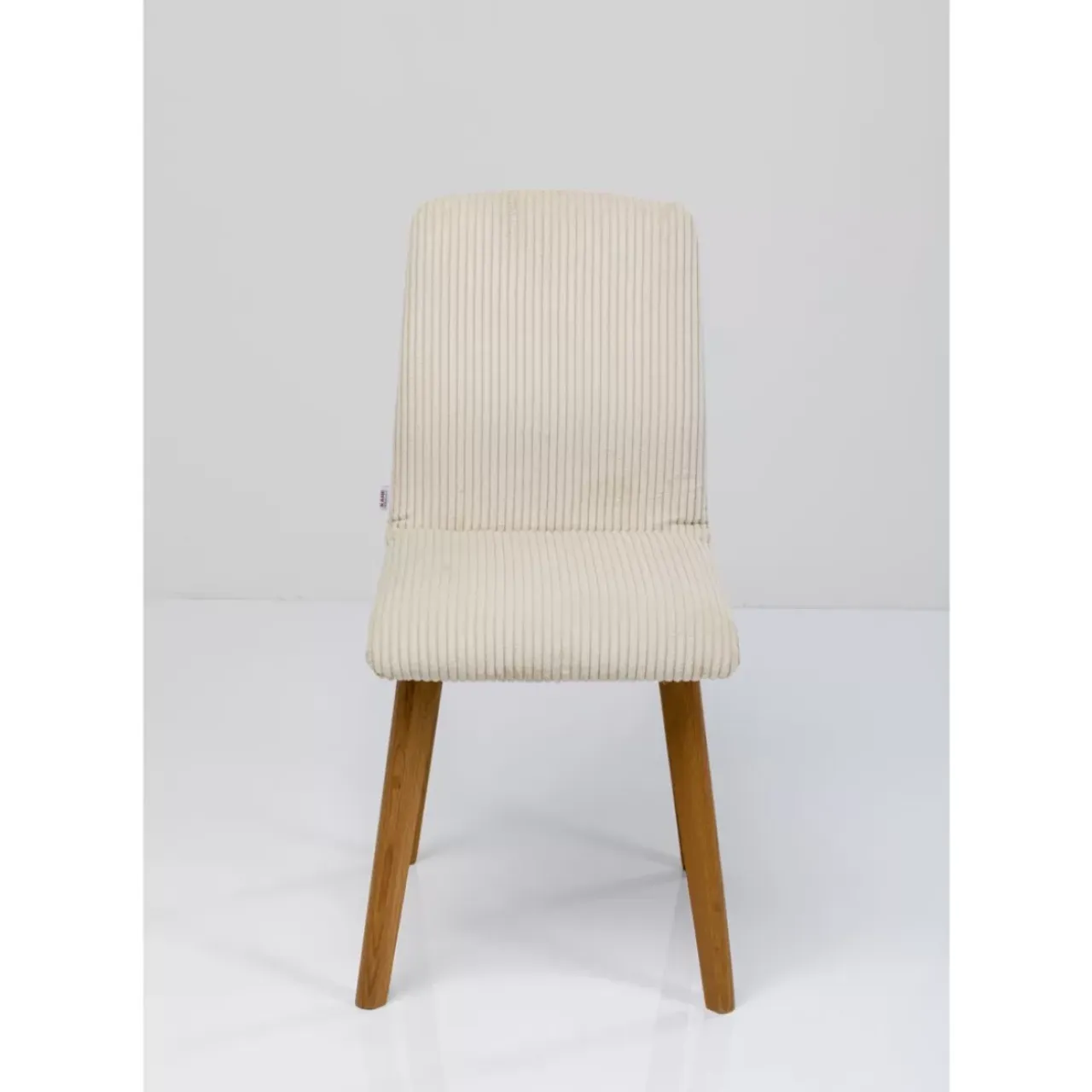 Stühle-KARE Design Stuhl Lara Cord Creme