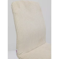 Stühle-KARE Design Stuhl Lara Cord Creme