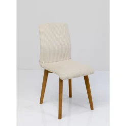 Stühle-KARE Design Stuhl Lara Cord Creme