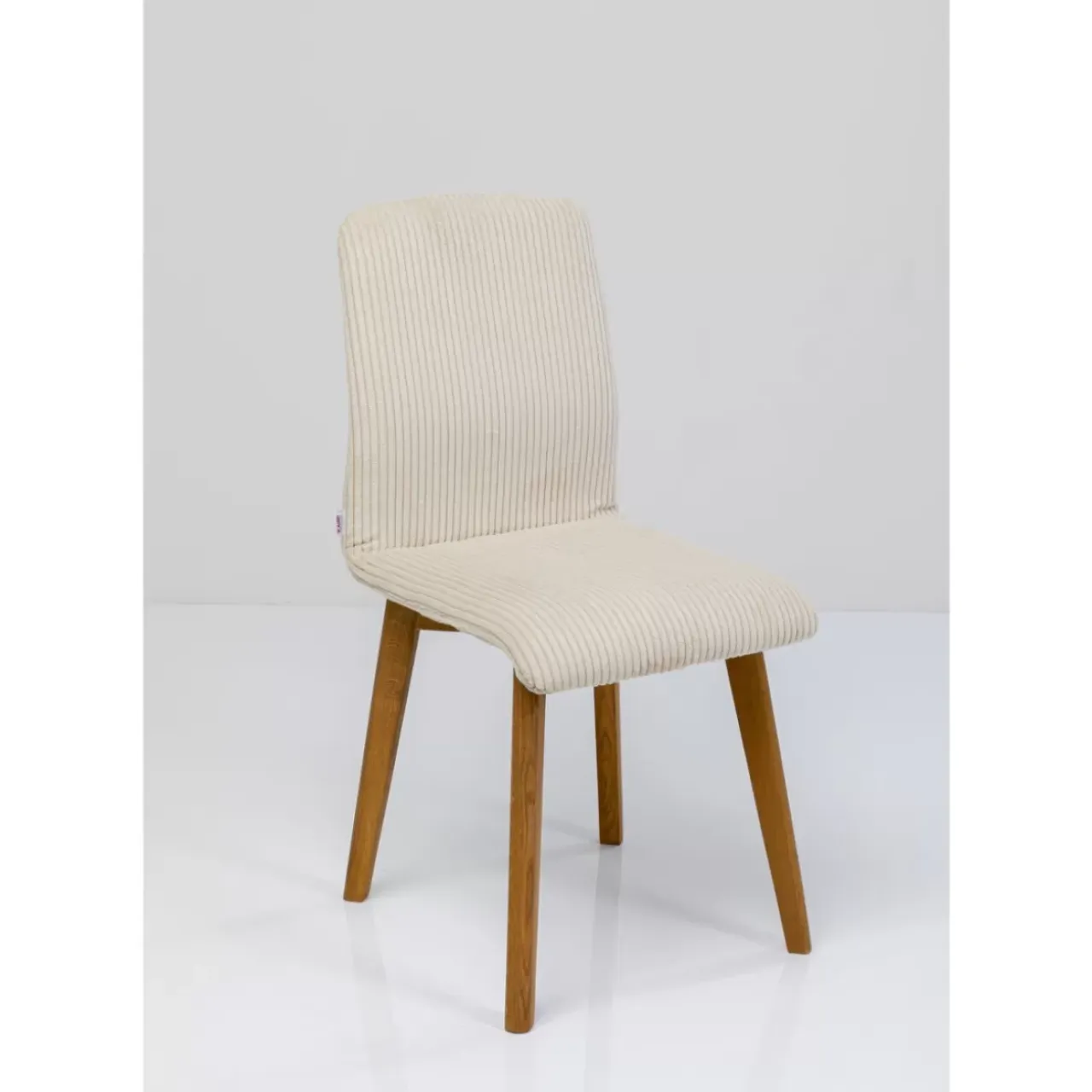 Stühle-KARE Design Stuhl Lara Cord Creme