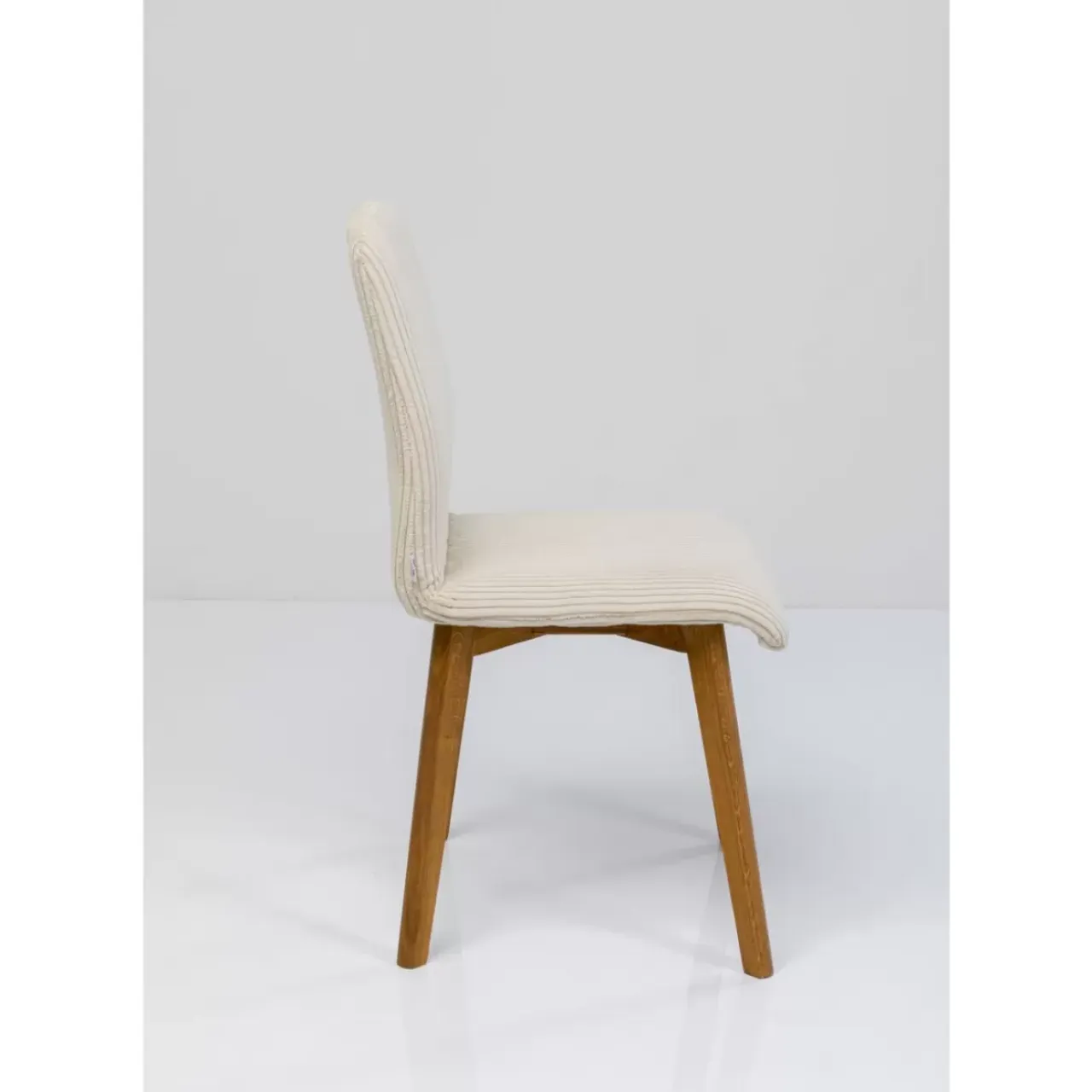 Stühle-KARE Design Stuhl Lara Cord Creme