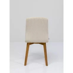 Stühle-KARE Design Stuhl Lara Cord Creme