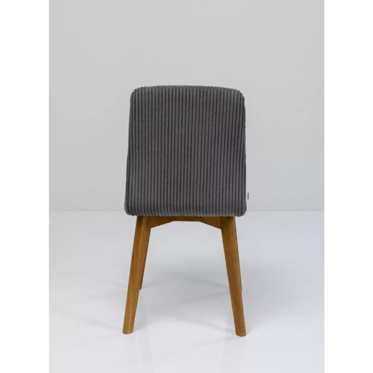 Stühle-KARE Design Stuhl Lara Cord Grau