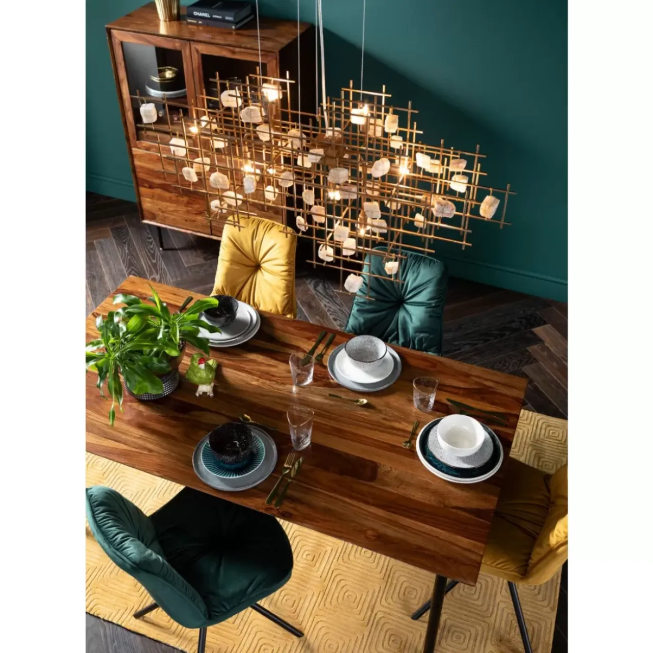 Stühle-KARE Design Stuhl Mila Gelb