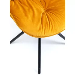 Stühle-KARE Design Stuhl Mila Gelb