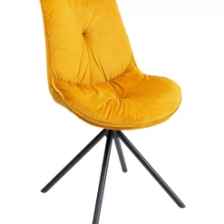 Stühle-KARE Design Stuhl Mila Gelb