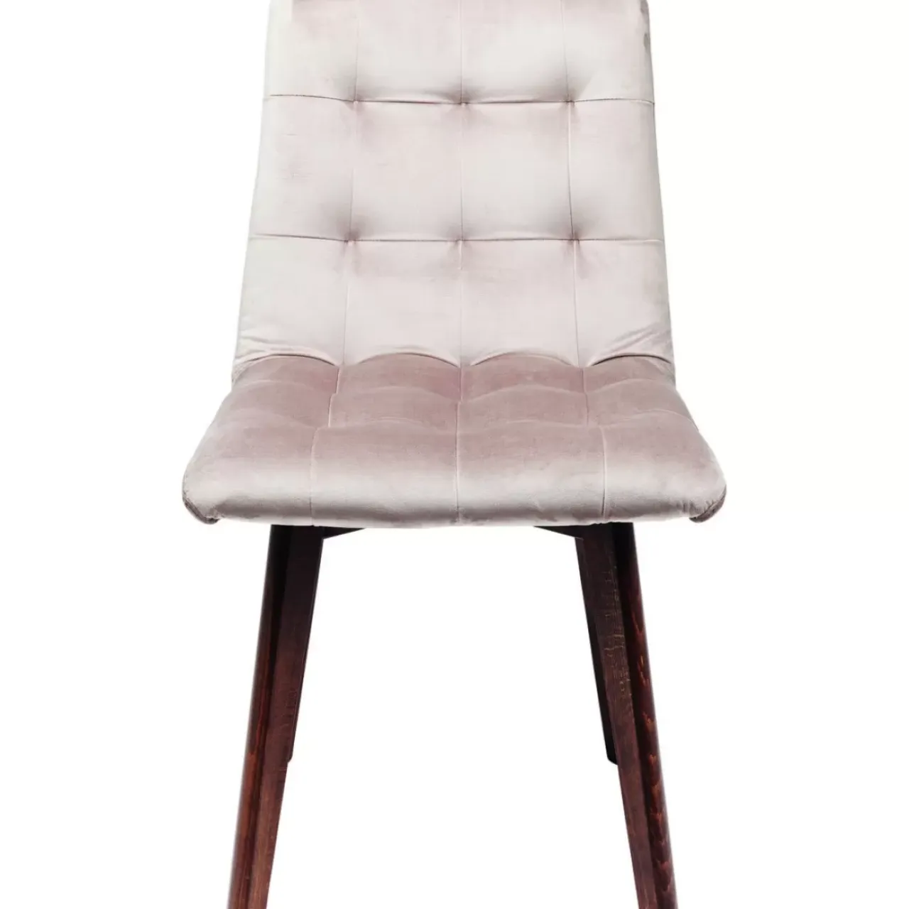 Stühle-KARE Design Stuhl Moritz Velvet Silbergrau