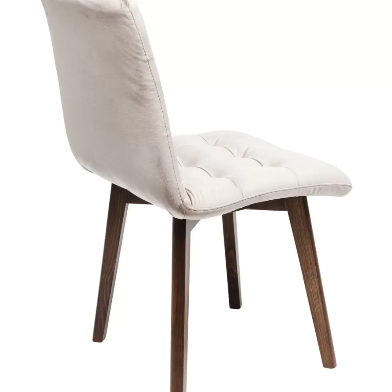 Stühle-KARE Design Stuhl Moritz Velvet Silbergrau