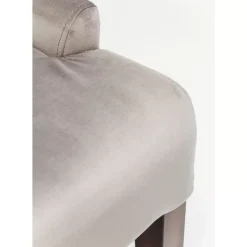 Stühle-KARE Design Stuhl Prince Velvet Grau